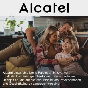 ALCATEL E260 S. Voice Duo - Telefon DECT fara fir cu robot telefonic - Afisaj mare iluminat din spate - Functie hands-free - Blocarea apelurilor nedorite - 2 telefoane - Negru - Img 6