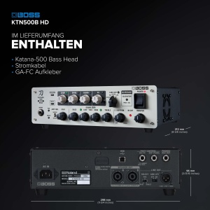 Amplificator bass BOSS Katana-500 500W, cu EQ 4-benzi, Bluetooth - Img 6