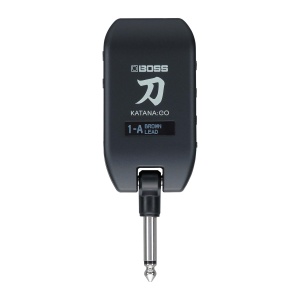 Amplificator personal pentru casti BOSS KatanaGO, compact, cu sunete autentice
