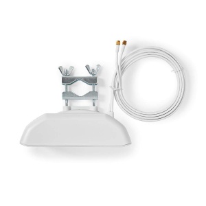Antenna 5G4G3G Nedis, 2.5m cablu LMR200, exterior, alb - Img 7