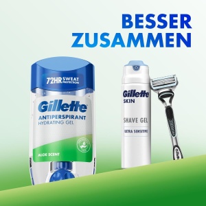 Antitranspirant Gillette Aloe 70ml - 72 Ore Protectie, Gel Clar - Img 7
