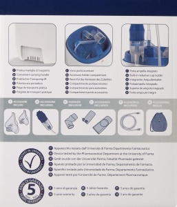 Aparat aerosol Pic Solution AirFamily Evolution, terapie rapida, design ergonomic - Img 3