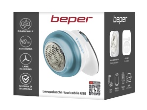 Aparat Beper 50245 AlbAlbastru Indepartare Scame USB Reincarcabil - Img 8