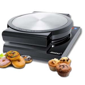 Aparat de copt Steba CM 3, 3-in-1, 800W, pentru Cake-Pops, Muffins si Donuts