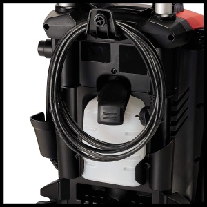 Aparat de curatat cu inalta presiune Einhell TE-HP 140 (1.900 wati, max. 140 bari, sistem modular de cuplare rapida, inclusiv furtun de inalta presiune, pistol, lance, diverse duze, perie, recipient de pulverizare) - Img 7