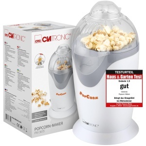 Aparat de facut popcorn Clatronic PM 3635, 1200 W, preparare fara ulei, 2 minute - Img 1