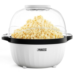 Aparat de facut popcorn Princess 292980, 4.5L, 450W, cu functii de top