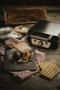 Aparat de facut waffles Camry CR 3025 1500W Placi antiaderente Termostat reglabil - Img 13