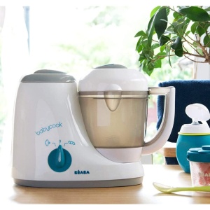 Aparat de gatit pentru bebelusi Beaba Babycook Original, 4in1, AlbAlbastru - Img 5