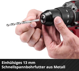Aparat de gaurit cu percutie Einhell TP-CD 1850-C Li-i BL-Solo, 50 Nm, design compact - Img 10