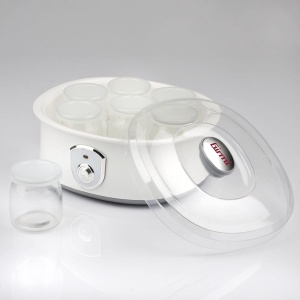 Aparat de iaurt Girmi YG03, 7 recipiente de 180 ml, 20 W, alb - Img 5