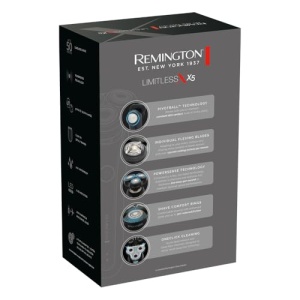 Aparat de ras electric pentru barbati Remington [Sistem de taiere hibrid SynX: aparat de ras cu rotatie si folie, aparat de ras umed si uscat, 360 deg PivotBall] X5 (inclusiv aparat de tuns detalii) Aparat de ras rotativ XR1755 - Img 11