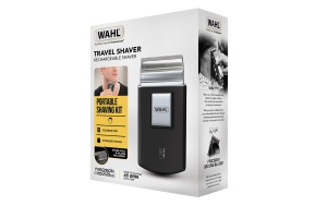 Aparat de ras electric portabil Wahl Travel Shaver, reincarcabil, autonomie 45 minute, set complet pentru calatorii - Img 9