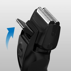 Aparat de ras Panasonic ES-RW31-K503 cu 2 lame Negru - Img 6