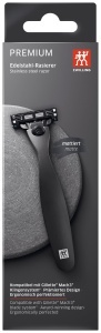 Aparat de ras ZWILLING Premium Negru Design premiat Compatibil Gillette Mach3 - Img 6