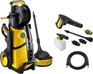 Aparat de spalat cu presiune Lavor LVR4 PLUS 160 DIGIT, 2500W, 160 bar, galben