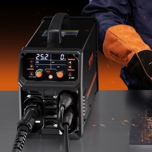Aparat de sudura VEVOR MIG-250, 250A, 5-in-1, LCD - Img 8
