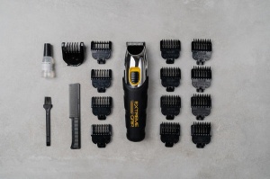 Aparat de tuns barba Wahl Extreme Grip, Aparat de tuns barba pentru barba, Aparat de tuns barba pentru barba, Cutter barba, Aparat de tuns fara fir, Set de ingrijire pentru barba, Ingrijire barba pentru barba, Lame de taiere de precizie - Img 2