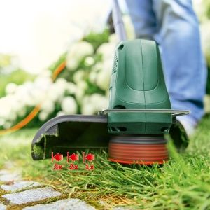 Aparat de tuns gazon electric Bosch EasyGrassCut 23 (280 wati, diametru cerc de taiere 23 cm, in ambalaj de carton) - Img 3