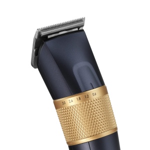 Aparat de tuns par BaByliss Lithium Performance - Performanta profesionala fara fir, 45 de setari de lungime (0,6-28 mm), baterie cu litiu, albastru inchis/auriu, E986E. - Img 6
