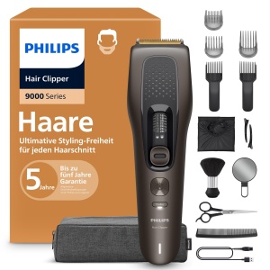 Aparat de tuns Philips Hair Clipper Series 9000, 28 lungimi, autonomie 180 min