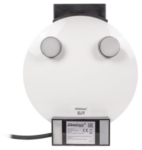 Aparat de vafe Steba, pentru 5 vafe cu inima, diametru 16,5 cm, coacere cu continut scazut de grasimi datorita acoperirii antiaderente, control infinit variabil al temperaturii, rumenire optima, 1000 wati, WE 16 - Img 6