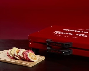 Aparat electric Tigelliera G3 Ferrari G10025, 1200 W, 15 tigelle, rosu - Img 2
