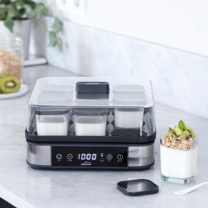 Aparat pentru iaurt Lacor Deva 69439 9 borcane 170ml temperatura ajustabila timer retetar inclus - Img 5