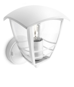 Aplica de perete Philips myGarden Creek 60W IP44 alb - Img 2