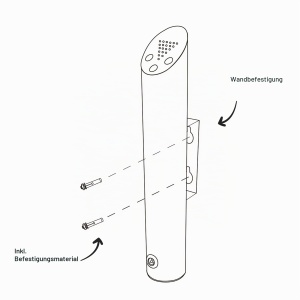 Aschenbecher de perete Lacor 63331, din inox 1810, 1.7L, usor de curatat - Img 6