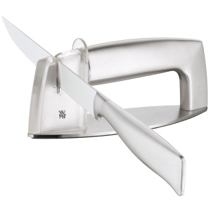 Ascutitor de cutite WMF Gourmet 1874436030 Otel inoxidabil Cromargan Discuri ceramice - Img 4