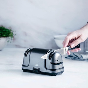 Ascutitor electric Lacor TitanPRO, design metalic, pentru cutite si unelte - Img 3