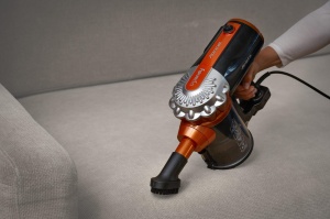 Aspirator Ariete Handy Force 2361, 600 W, portabil, beutelless, portocaliunegru - Img 4