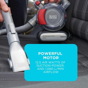 Aspirator auto BLACKDECKER PD1200AV-XJ cu 12V, 1.5 kg, 2.1 m furtun flexibil - Img 5