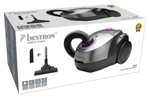 Aspirator Bestron ABG450SPE, 750W, LilaSilber, cu 3 saci si telescop de 94cm - Img 7
