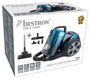 Aspirator Bestron AMC2000B, 700W, 2L, NegruAlbastru - Img 7