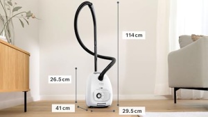 Aspirator Bosch Serie 4 BGB41WH1 Alb 11m Raza de Actiune Sac XL - Img 10