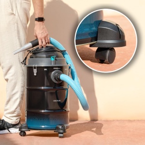 Aspirator Cecotec Ash 30L Conga Ash 6000 Easy Go Home XL. Putere 1500W, putere de aspirare 21kPa, furtun acoperit cu metal, roti si maner de transport, cablu de 6m - Img 7