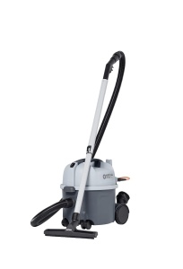 Aspirator comercial Nilfisk VP300 HEPA Basic (aspirator industrial cu filtru HEPA, sac filtru volum 10 l, putere de intrare 800 W, debit de aer 32 l/s), Advance - Img 1