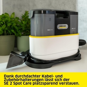 Aspirator cu spalare Karcher SE 2 Spot Care, 450 W, rezervor 1,5 l, greutate 4,2 kg - Img 7