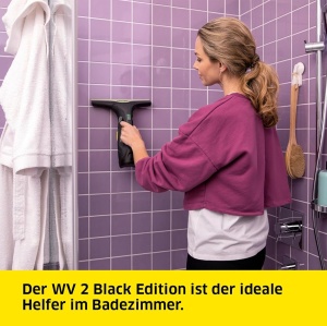 Aspirator de geamuri Karcher WV 2 Black Edition, 35 min autonomie, 2 duze - Img 3