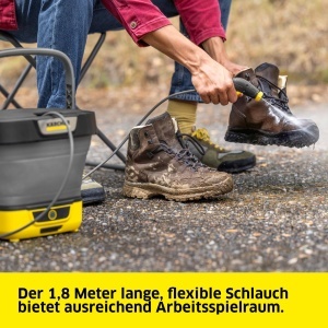 Aspirator de presiune portabil Karcher OC 3 Foldable PJ, acumulator Li-Ion, capacitate 8 l - Img 4