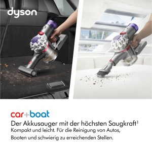 Aspirator Dyson CarBoat, 50 minute autonomie, putere 115 AW, argintiu - Img 2