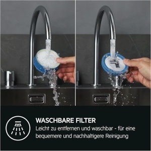 Aspirator fara fir AEG Series 7000 ECO AP71UB14AM, foarte puternic, ultrausor 2,2 kg, 70% material reciclat, pana la 50 min, 120m2, 2in1, filtrare in 5 trepte, toate etajele, automat, negru - Img 11