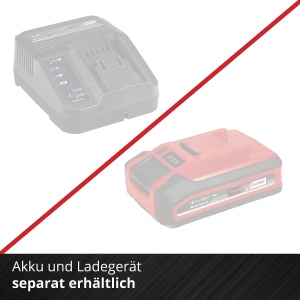 Aspirator fara fir Einhell TC-VC 18/20 Li S-Solo Power X-Change (Li-Ion, 18V, recipient din otel inoxidabil 20 l, racord prin suflare, incl. duze + filtru, fara baterie si incarcator), Negru/Rosu - Img 5
