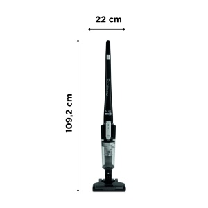 Aspirator fara fir Rowenta Air Force Light, cu iluminare LED, timp de functionare de 30 de minute, fara sac, 14,4 volti, design usor si compact, 2,3 kg, aspirator de sine statator, negru, RH6545 - Img 6