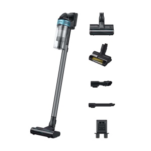 Aspirator fara fir Samsung Jet 75E PetPRO, 200 W, incl. perie pentru par de animale de companie Pet Tool si alte accesorii, menta, VS20B75BGR1/WD - Img 1