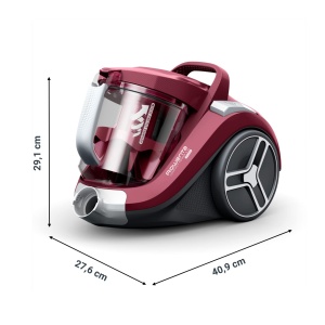 Aspirator fara sac Rowenta Compact Power XXL RO4B23 900W 3 filtre capacitate 25L rosu - Img 7