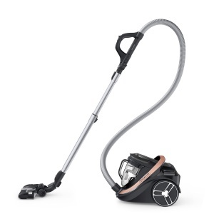 Aspirator fara sac Rowenta Silence Force Cyclonic RO7954 putere mare de aspirare HEPA 25L Negru-Rose Gold - Img 2