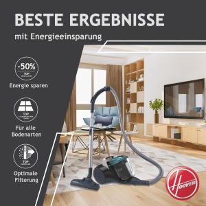 Aspirator Hoover Breeze BR71_BR20 fara sac pentru par de animale 2L 5m cablu Mini-Turboduza - Img 9